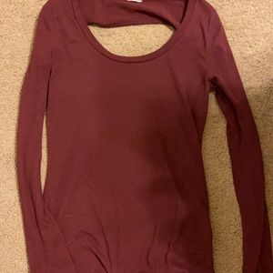 Victoria’s Secret Long Sleeve with keyhole back